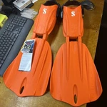 Scubapro - Seawing Nova Gorilla Fins Xl Orange Diving Open Heel. Fixed Price $243.00.