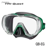 Used Tusa M-3001 Freedom Tri-quest Dive Mask Black/energy Green. Fixed Price $70.40.