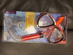 Hydropro Mask & Snorkel Ocean Diver Set For Adult New. Fixed Price $18.59.