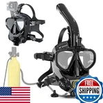 Whale Adult Diving Mask Full Face Snorkelling Camera Mount Matching Oxygen. Fixed Price $195.35.