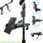 Universal Microphone Stand Mount Holder For Iphone 16 15 14 13 Pro Max. Fixed Price $15.75.