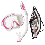 Tusa Serene Adult White Series Mask And Snorkel Combo Wide View Low Volume. Fixed Price $66.00.