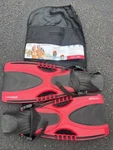 Carnival Adventures Fins Flippers L/xl Men 9-13 With Travel Bag. Fixed Price $29.99.