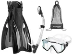 Rapido Silicone Scuba Snorkeling Mask Fin Set + Carry Bag - Travel. Fixed Price $74.99.