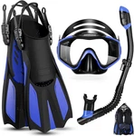 Kids Snorkeling Packages Set, Anti-fog And Anti-leak Dry Top Mas. Fixed Price $65.99.