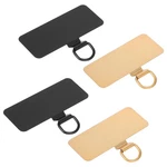 Xelsluthe Metal Phone Tether Tabs, 4 Pack Lanyard Medium, Black, Gold. Fixed Price $10.10.