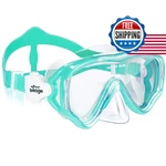 Seago Swim Mask Goggles For Kids & Youth 5-15, Anti-fog Tempered Glass. Fixed Price $26.01.