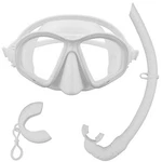 Blue Reef White Freediving Mask & Snorkel Set. Fixed Price $54.90.