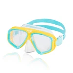 Speedo Spectra Yellow Snorkeling Set Anti Fog Mask Silicone Skirt Great Fit. Fixed Price $27.59.