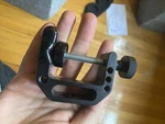 Camvate Universal C-clamp Desktop Mount Holder 1/4-20 & 3/8-16 Barely Used. Fixed Price $11.09.