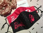 Barbie Face Masks For Kids Adults (handmade, Washable Reusable). Fixed Price $10.91.