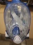 Nwt Us Divers Airgo Ii Adult Full Face Snorkel Mask - Lg/xl Easybreathe System.. Fixed Price $35.00.