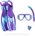 Cressi Rocks Kids Set Purple/blue L/xl Us Youth 1/6 Eu 32/38. Fixed Price $70.95.