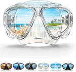 Copozz Adult Scuba Mask, Dive Anti Fog Snorkeling Transparent. Fixed Price $27.82.