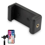 Clamp Tripod Mount Adapter, Smartphone Clip Holder Black. Fixed Price $12.57.