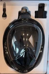 Smarssen Snorkel Mask Set, Black Color, Size Large Sealed Shrinkwrap. Fixed Price $22.99.