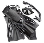 Promate Spectrum Adult Snorkeling Mask Fins Dry Mesh Bag Dive Gear Set. Fixed Price $59.99.