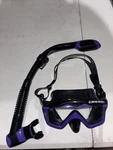 Cressi Panoramic Wide View Mask & Dry Kit For Snorkeling, Scuba Diving. Fixed Price $40.00.