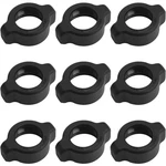 Luorng 10PCS Ball 40MM/1.57IN, W 28.6MM/1.13IN, H 13.6MM/0.54IN, Black. Fixed Price $15.13.