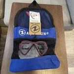 Aqualung Junior Cub Combo Mask Snorkel Set Pink Black White Made Thailand. Fixed Price $27.00.