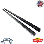 Black Aluminum 6 Ft. Fence Rail Channel Kit Composite Fencing Powder Coated. Fixed Price $117.02.