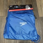 Speedo Deluxe Ventilator Mesh Equipment Bag Blue Swim Beach Outdoor Lightweight. Fixed Price $22.97.