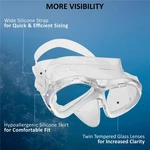 Blue Reef Sentinel Mask Set Small/medium, White, Snorkeling Gear For Adu. Fixed Price $58.00.