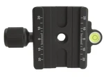Desmond DAC-60 60MM Qr Clamp 3/8" 1/4" Adapter & Level Arca-swiss Black. Fixed Price $34.68.