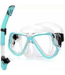 Greatever Dry Snorkel Setpanoramic Wide Viewanti-fog Scuba Diving Maskprofess.... Fixed Price $40.00.