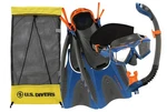 U.s. Divers Adult Silicone Snorkel Set With Camera Attachment. Fixed Price $64.99.