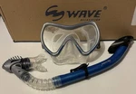 Florida Scuba Pro Wave Snorkel Set, Anti Fog Glass Clear Silicone Panoramic Mask. Fixed Price $16.98.