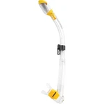 Cressi Supernova Dry Snorkel - Clear/yellow Top, Ergonomic Mouthpiece. Fixed Price $54.94.