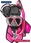 Cressi Adult Set (mask, Dry Snorkel, Adjustable Fins) - Light For Travel. Fixed Price $112.34.