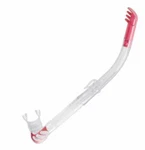 Cressi ES251080 Adult Delta Silicone Snorkel, Clear & Red, Nos. Fixed Price $24.99.