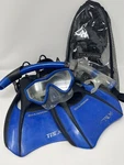 U.s. Divers Trek Set - Adult Snorkeling Universal Fins Goggles/mask Bag. Fixed Price $24.99.