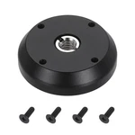 Patikil 3/8" Thread Tripod Adapter Holder 29MM Dia, Aluminum Alloy Black. Fixed Price $12.24.