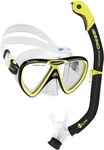 Cressi Ikarus & Orion Swim Mask Combo - Adult 2025 Black/yellow/clear. Fixed Price $39.95.