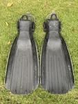 Tusa Imprex SF-7700 Black Open Heel Fins With Shape Keepers. Fixed Price $19.99.
