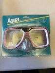 Vintage Aqua Explorer Series EM1555 Standard Dive Mask Sealed Nos. Fixed Price $10.99.