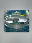 Surf Club Adult Size Blue/green Dive Mask Extra-wide Viewing New Package. Fixed Price $17.09.