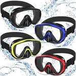 4 Pack Adult Swim Goggles With Nose Cover Snorkel Diving Mask Elastic Strap S.... Fixed Price $44.09.