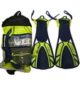 Aqua Lung Sport Swimming Set Includes : Maverick Mask . Snorkel Strada Fins. Fixed Price $20.99.