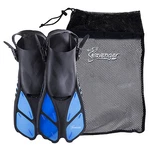 Seavenger Snorkel Swimming Training Fins Mesh Bag Set Combo Adult Kids Blue. Fixed Price $24.00.