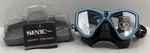 Seac Italia Dive Mask (black/light Blue) Tempered Glass High Scratch Resistance. Fixed Price $27.99.