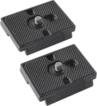 Pack Quick Release Plate With 1/4"-20 Screw For Bogen 3157N Manfrotto Black. Fixed Price $14.43.