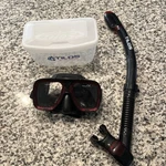 Tilos Dive Mask And Snorkel. Fixed Price $55.00.
