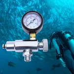 Scuba Diving Regulator Adjustment Tool With Gauge 2ND Stage Equipment. Fixed Price $19.46.