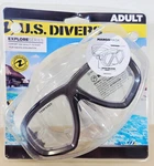 U.s. Divers Explore Series Adult Mango Mask Swim Goggles Black, New. Fixed Price $19.95.