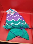 Dolfino Childs Snorkel Set Multicolored Mermaid With Drawstring Back Pack New!. Fixed Price $12.99.
