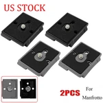2PACK Quick Release Qr Plate For Manfrotto Compatible 200PL-14 Camera Tripod Usa. Fixed Price $11.98.